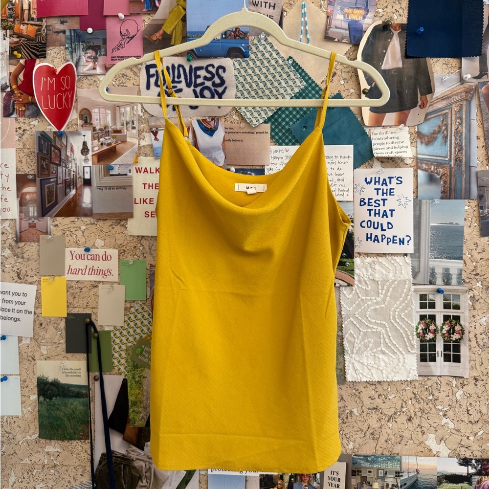 Mine Yellow Camisole Top